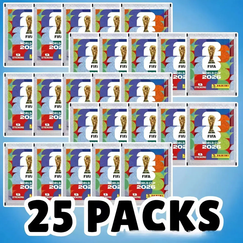 Cardstock Paper Pack - World Cup Soccer Collectible Stickers Weatherproof