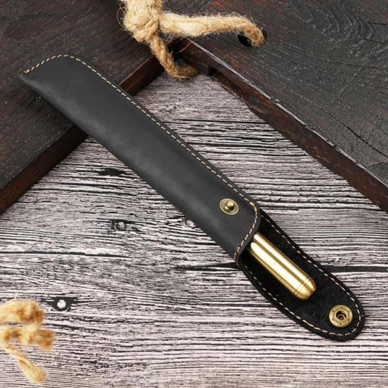 1pc Pen Bag Leather Packaging  - Stationery Supplies Business review and price