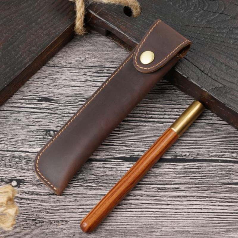 1pc Pen Bag Leather Packaging  - Stationery Supplies Business review and price