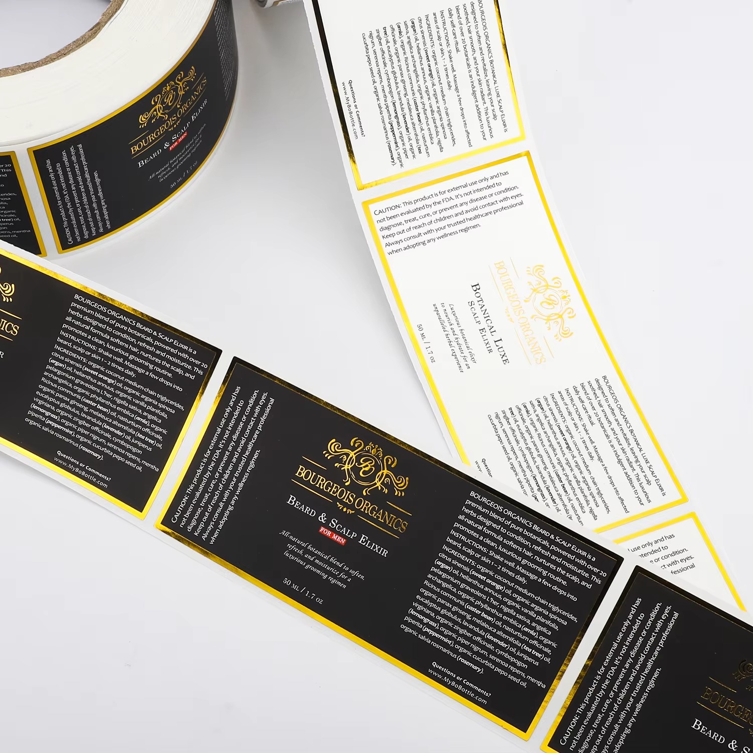 Custom Waterproof | White Viny - Sticker Label Roll review and price