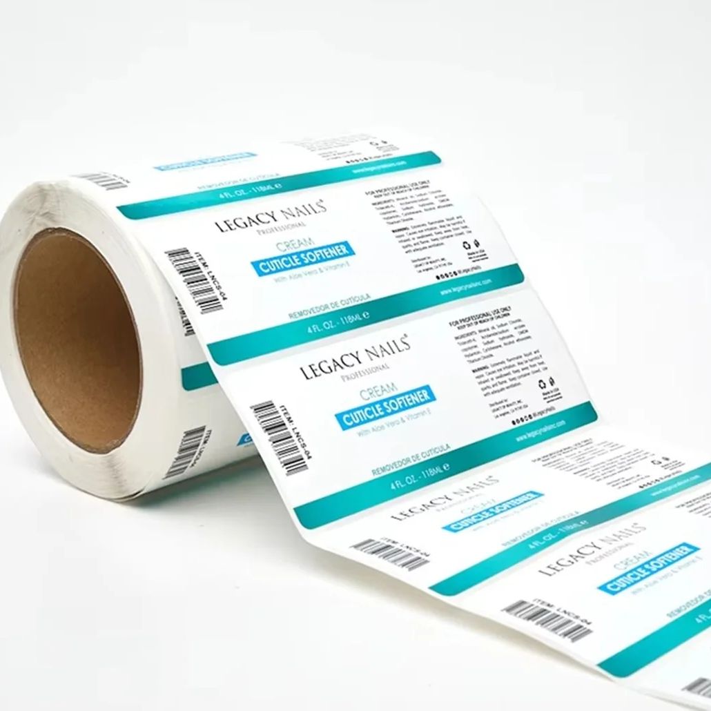 Custom Waterproof Vinyl Label  - Sticker Label Roll review and price